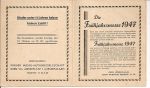 Wien Hebstmesse 1946  Dauerausweis