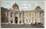 Wien Prägekarte  K.K Hofburg
