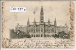 Wien Prägekarte  Rathhaus