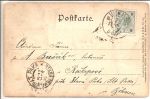 Wien Prägekarte  K.K.Hofburg und Burgplatz