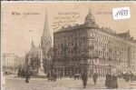 Wien   -   1. Leuchtobelisk  Lazaristenkirche  Cafe WEstend
