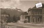 Villach   Hauptbahnhof  mit  Dobratsch