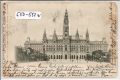 Wien Prägekarte  Rathhaus