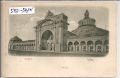 Wien Prägekarte  Rotunde