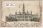 Wien Prägekarte Rathhaus
